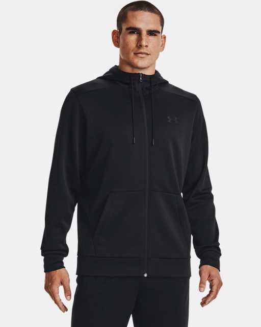 Chandail à capuchon avec fermeture éclair Armour Fleece® pour hommes